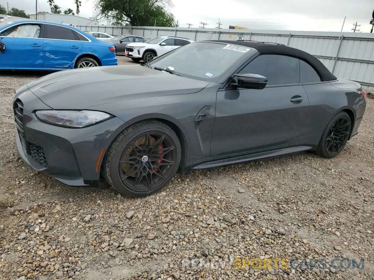 1 Photograph of a damaged car WBS33BA08NCK91344 BMW M4 2022