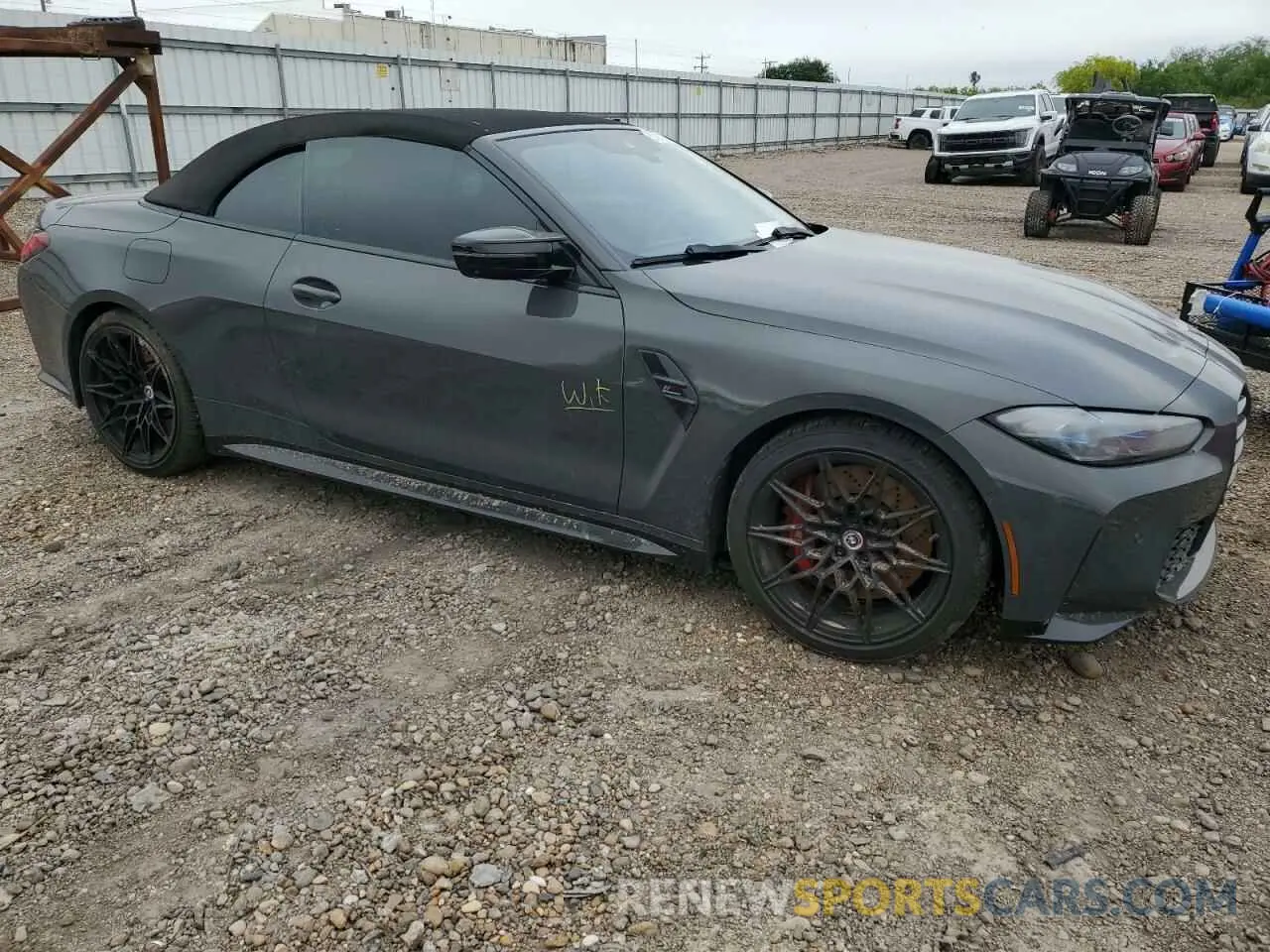 4 Photograph of a damaged car WBS33BA08NCK91344 BMW M4 2022