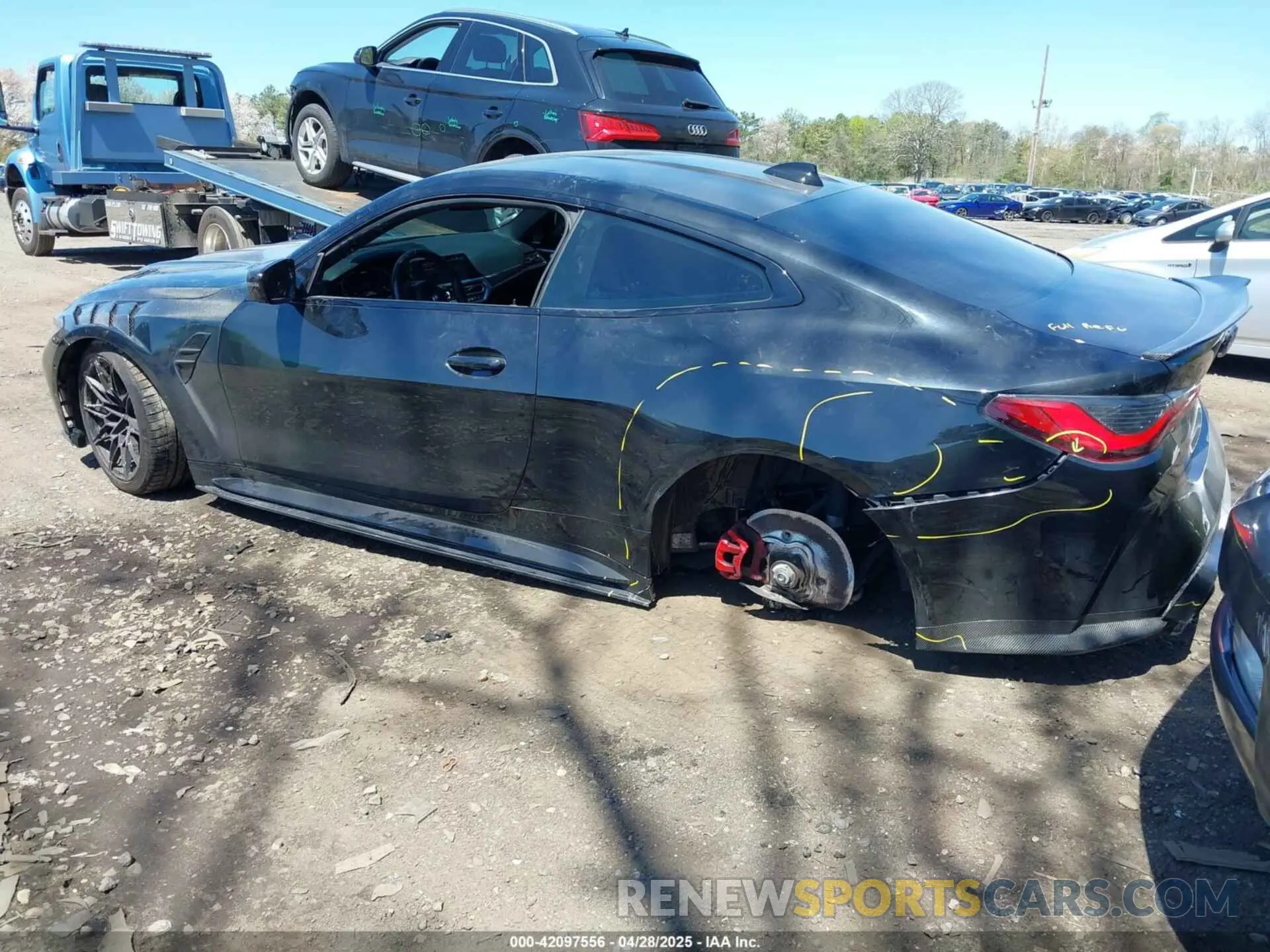 3 Photograph of a damaged car WBS43AZ00NCJ14080 BMW M4 2022