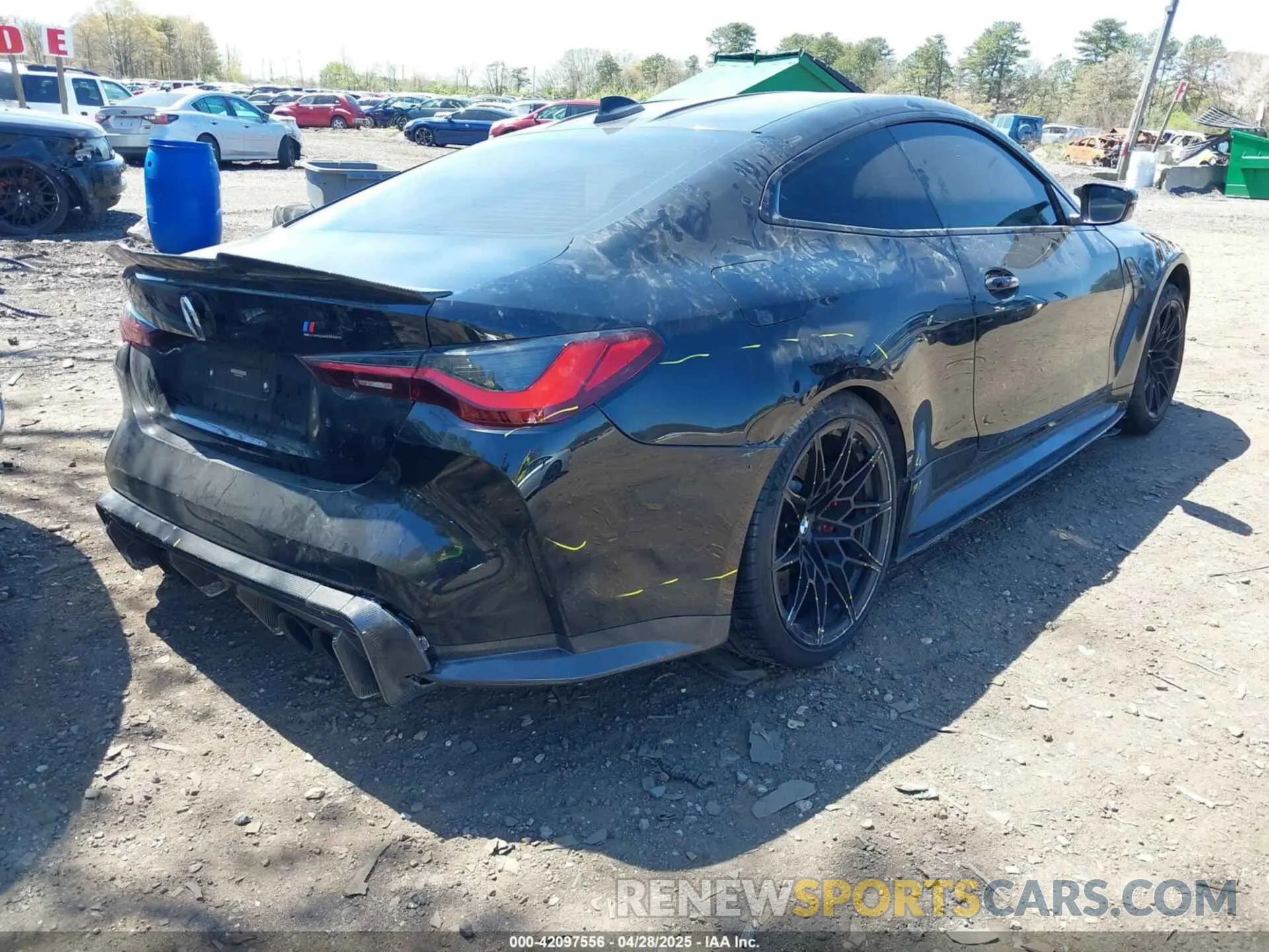 4 Photograph of a damaged car WBS43AZ00NCJ14080 BMW M4 2022