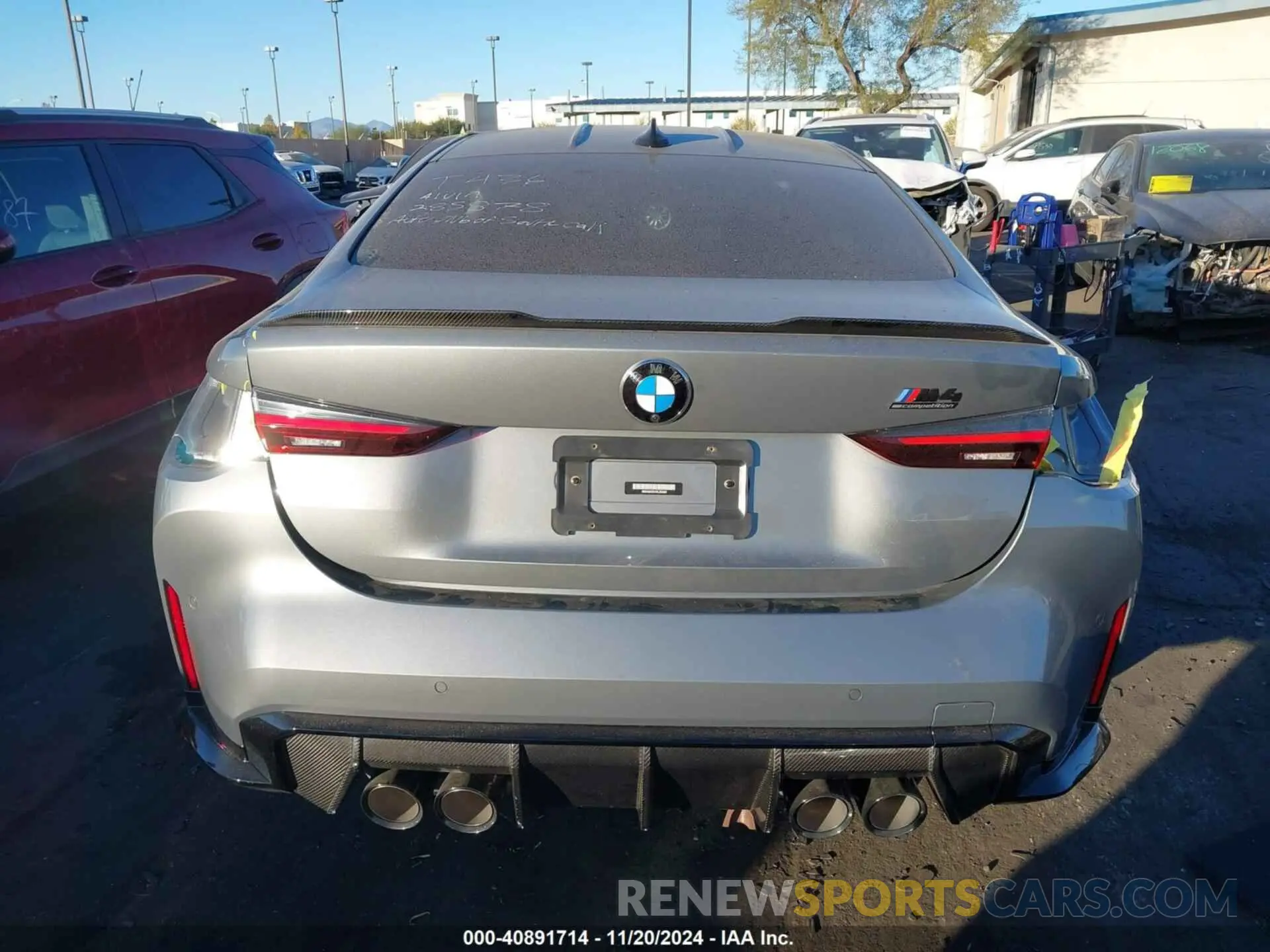 16 Photograph of a damaged car WBS43AZ01NCJ52465 BMW M4 2022
