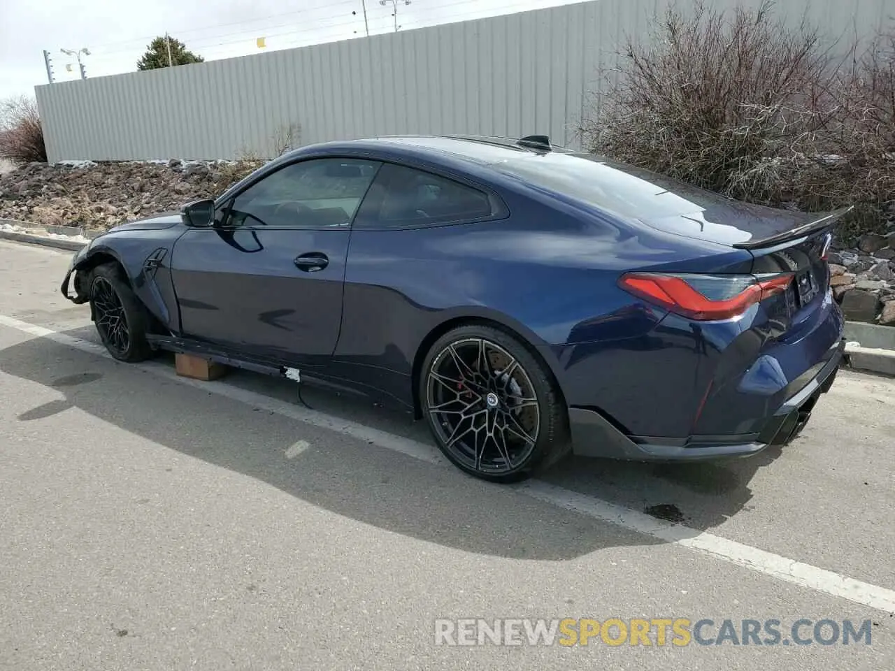 2 Photograph of a damaged car WBS43AZ01NCK91432 BMW M4 2022
