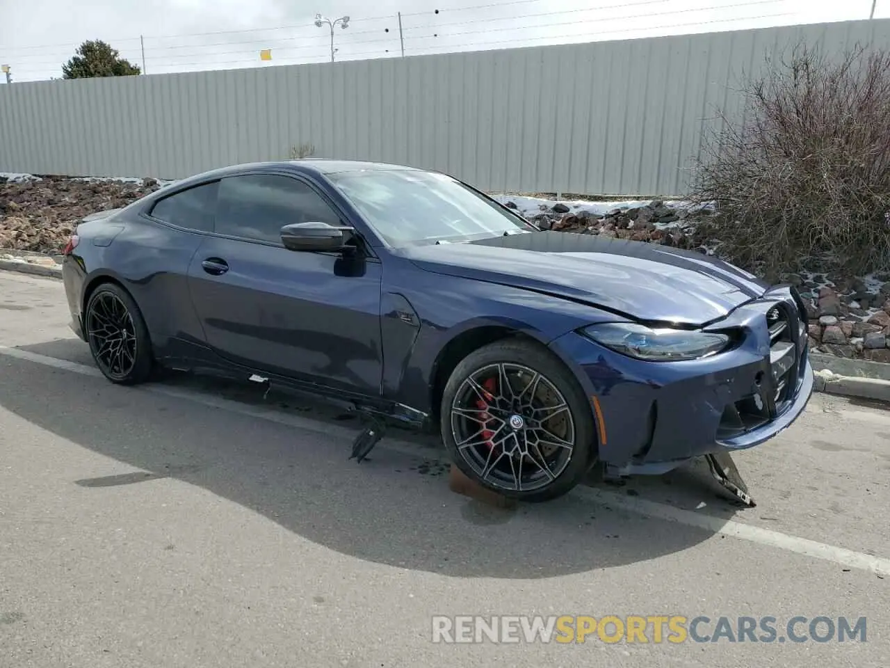 4 Photograph of a damaged car WBS43AZ01NCK91432 BMW M4 2022
