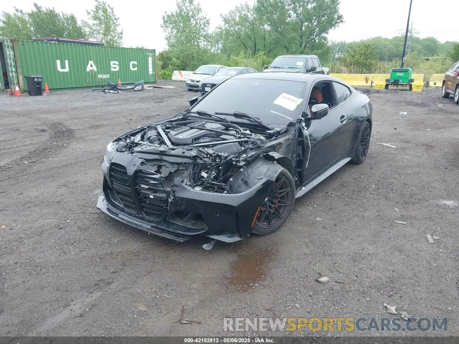 2 Photograph of a damaged car WBS43AZ04NCJ24059 BMW M4 2022