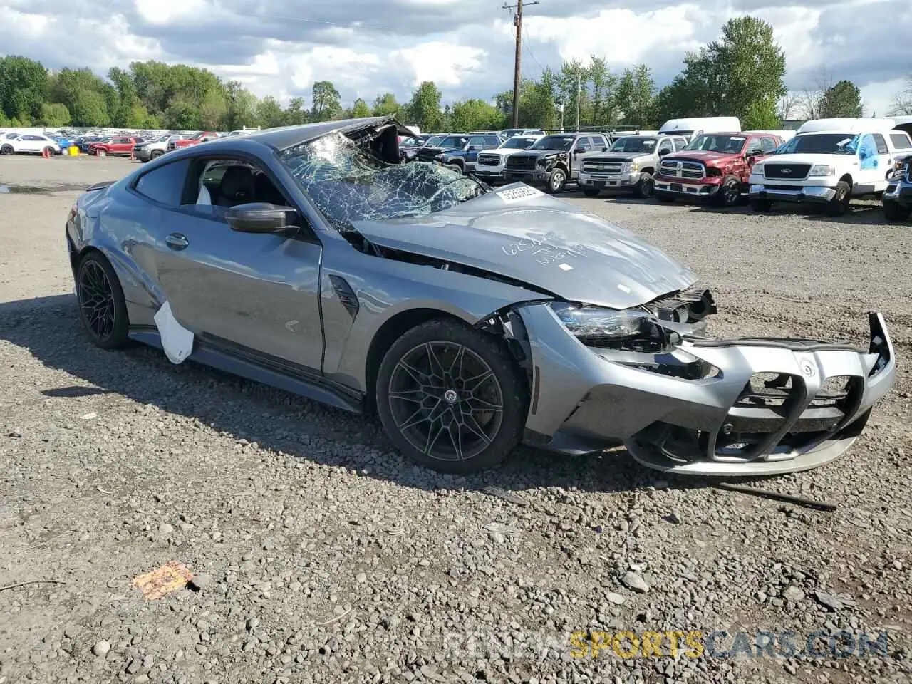 4 Photograph of a damaged car WBS43AZ05NCK39222 BMW M4 2022