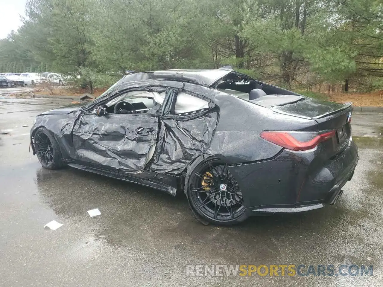 2 Photograph of a damaged car WBS43AZ05NCK81583 BMW M4 2022