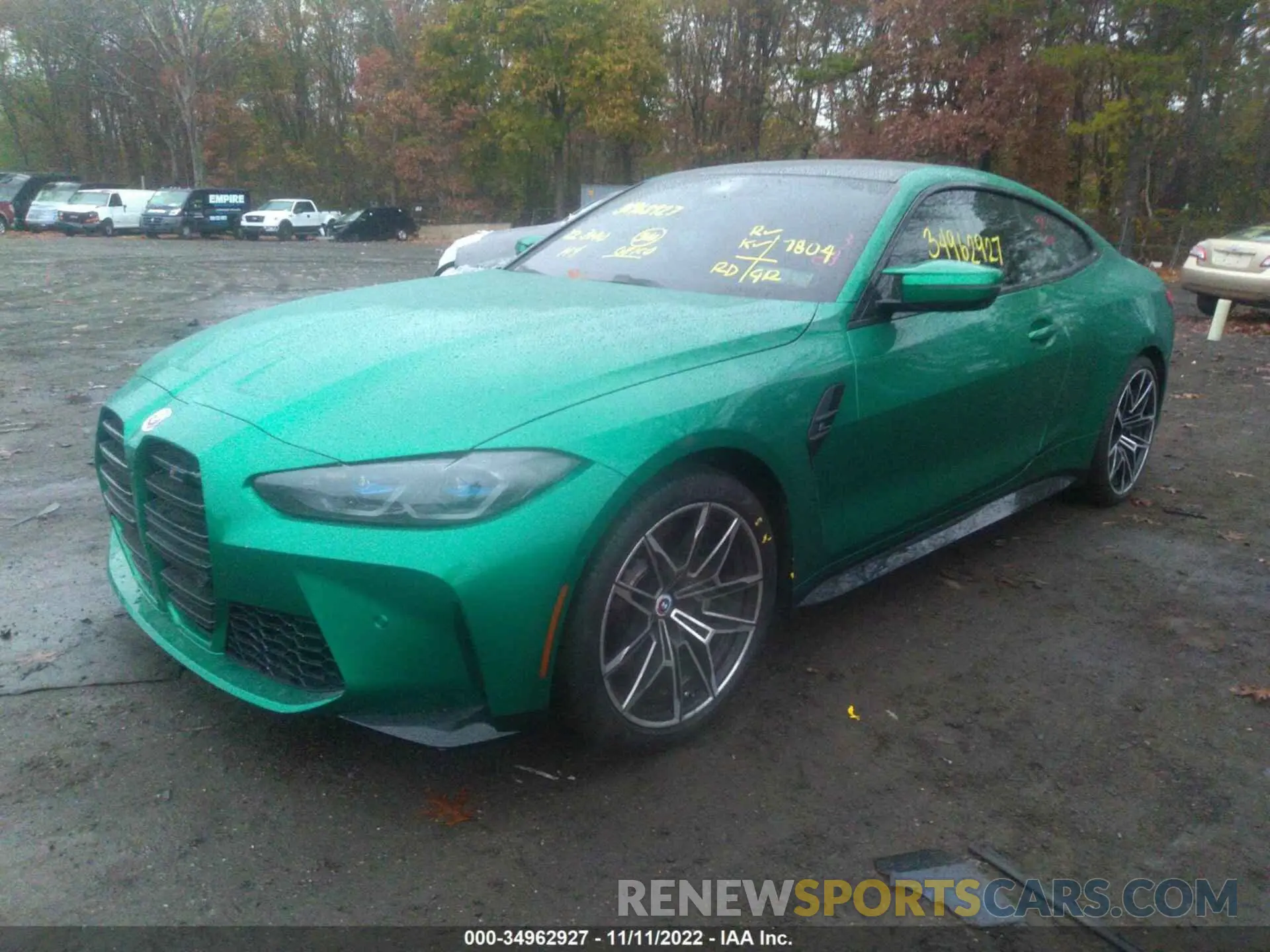 2 Photograph of a damaged car WBS43AZ06NCK16550 BMW M4 2022