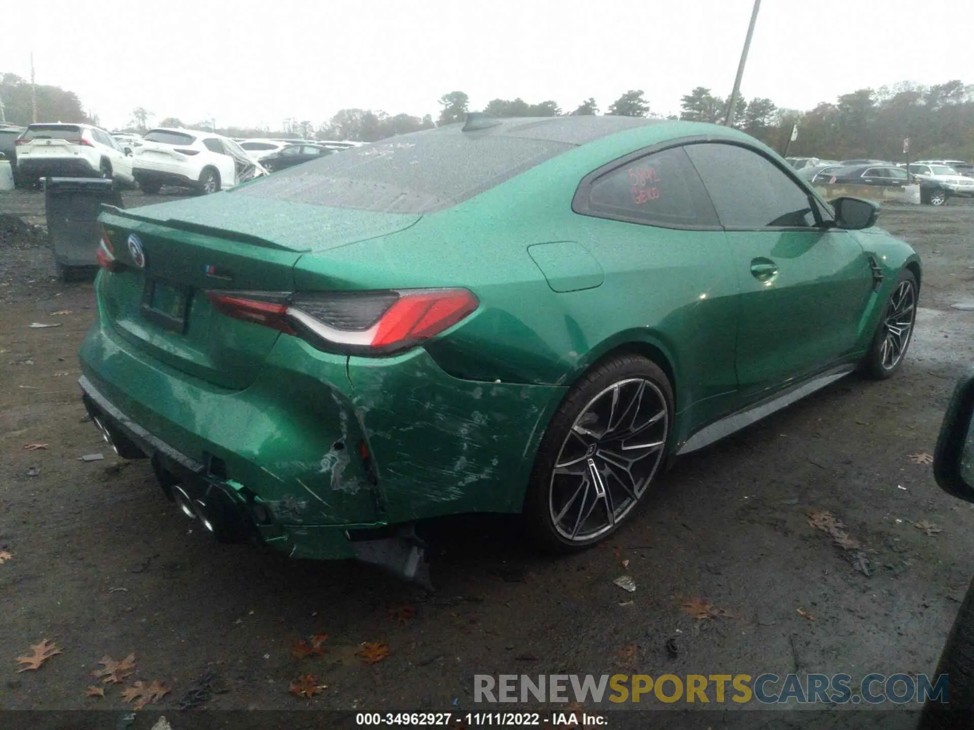 4 Photograph of a damaged car WBS43AZ06NCK16550 BMW M4 2022