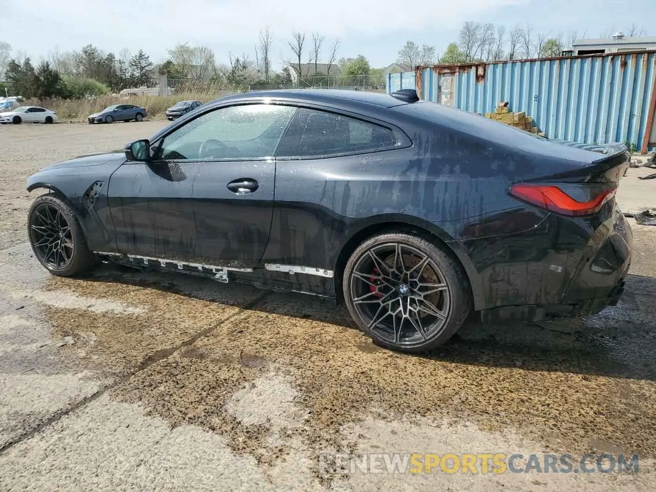 2 Photograph of a damaged car WBS43AZ08NCJ20841 BMW M4 2022