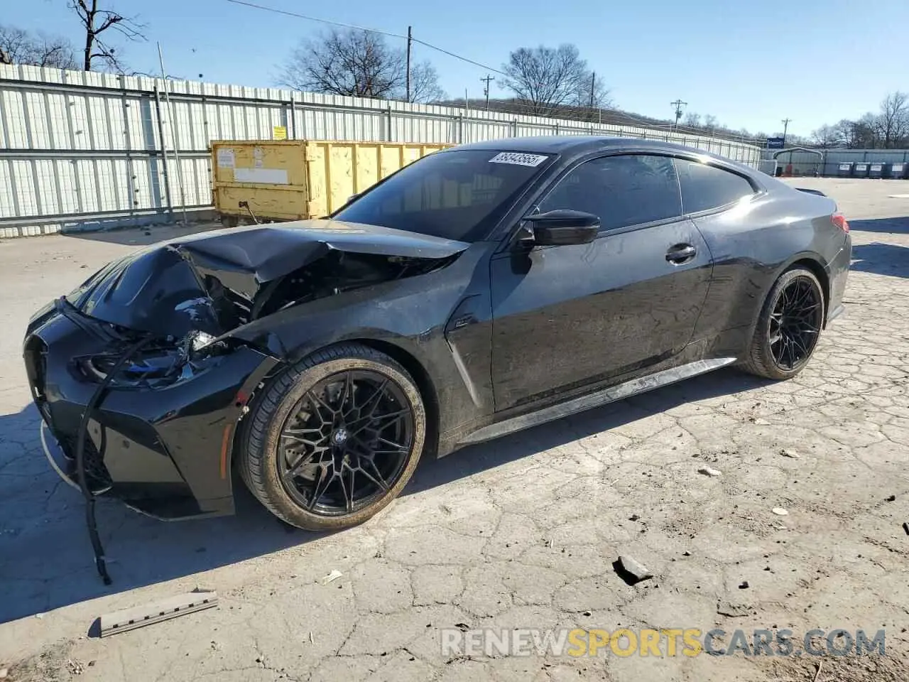 1 Photograph of a damaged car WBS43AZ0XNCH97800 BMW M4 2022