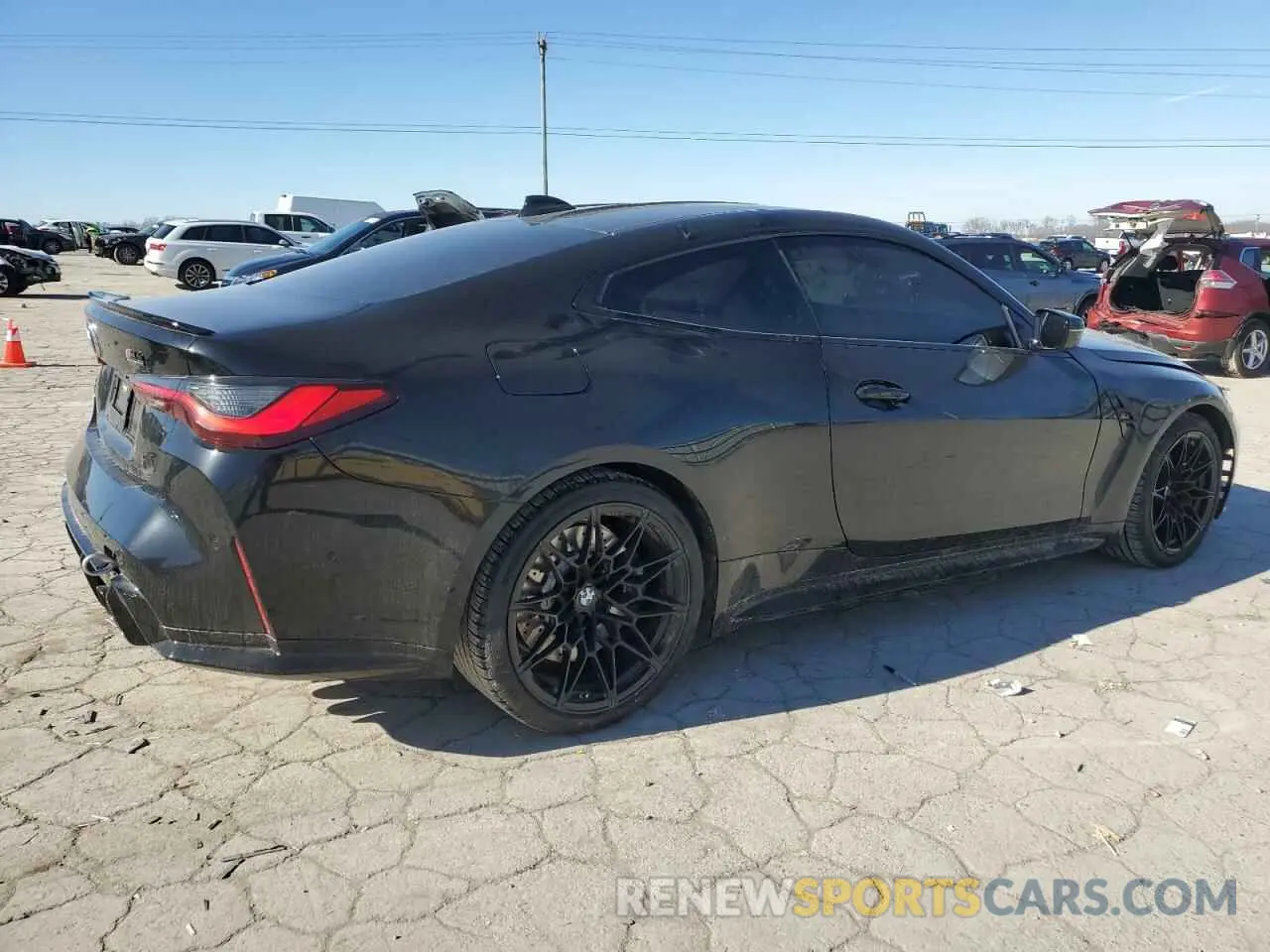3 Photograph of a damaged car WBS43AZ0XNCH97800 BMW M4 2022