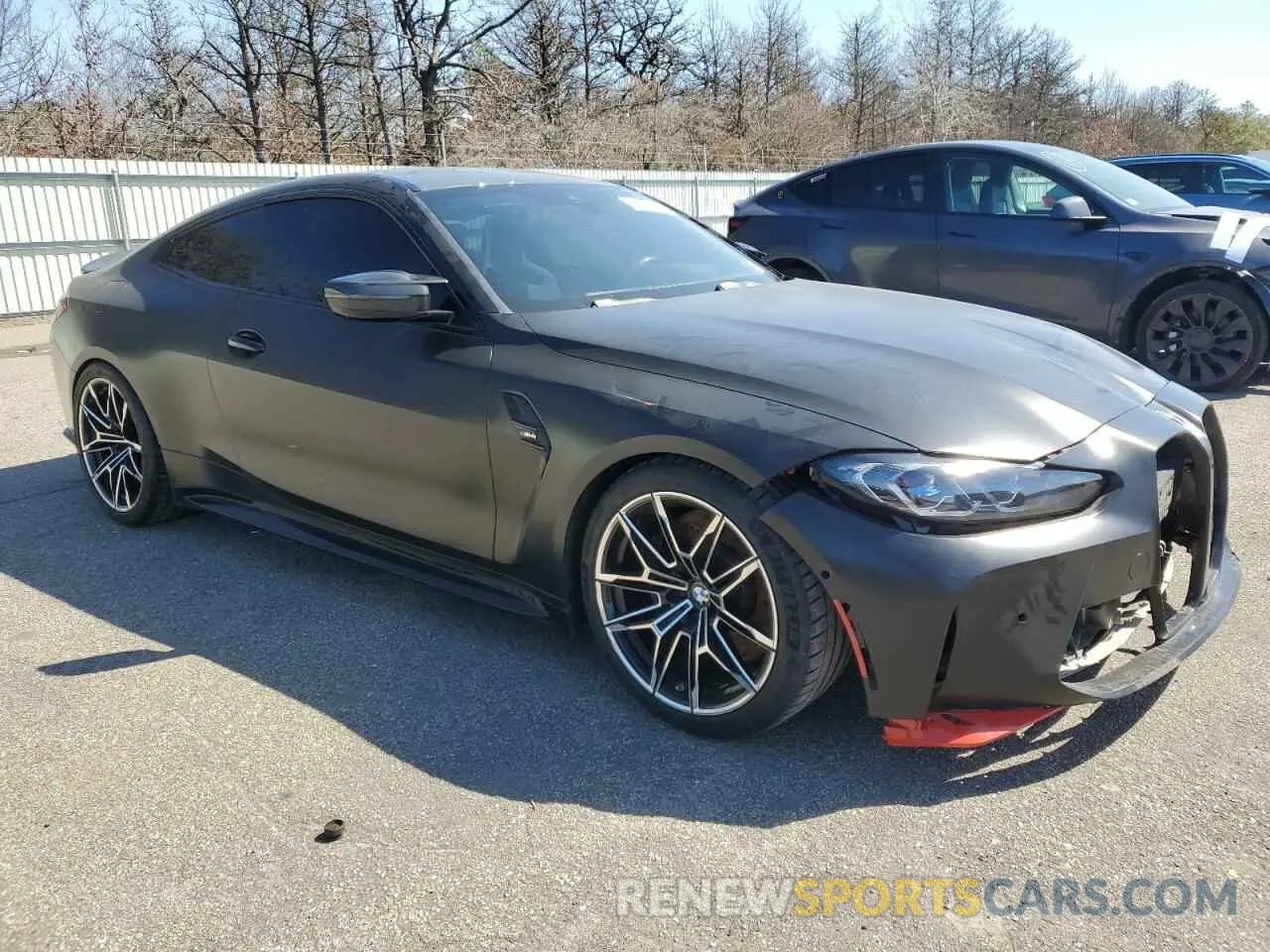 4 Photograph of a damaged car WBS53AZ07NCH47246 BMW M4 2022