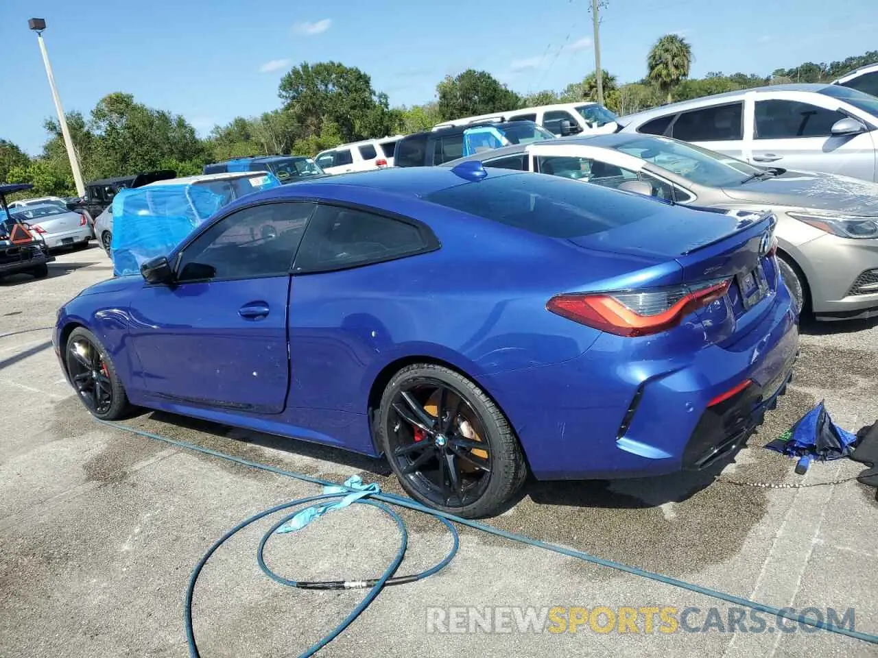 2 Photograph of a damaged car WBA13AR01PCL45497 BMW M4 2023