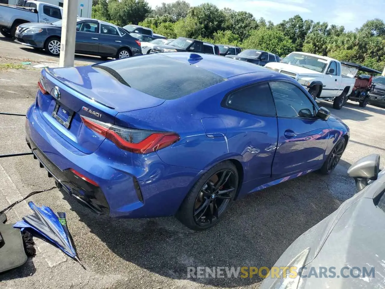 3 Photograph of a damaged car WBA13AR01PCL45497 BMW M4 2023