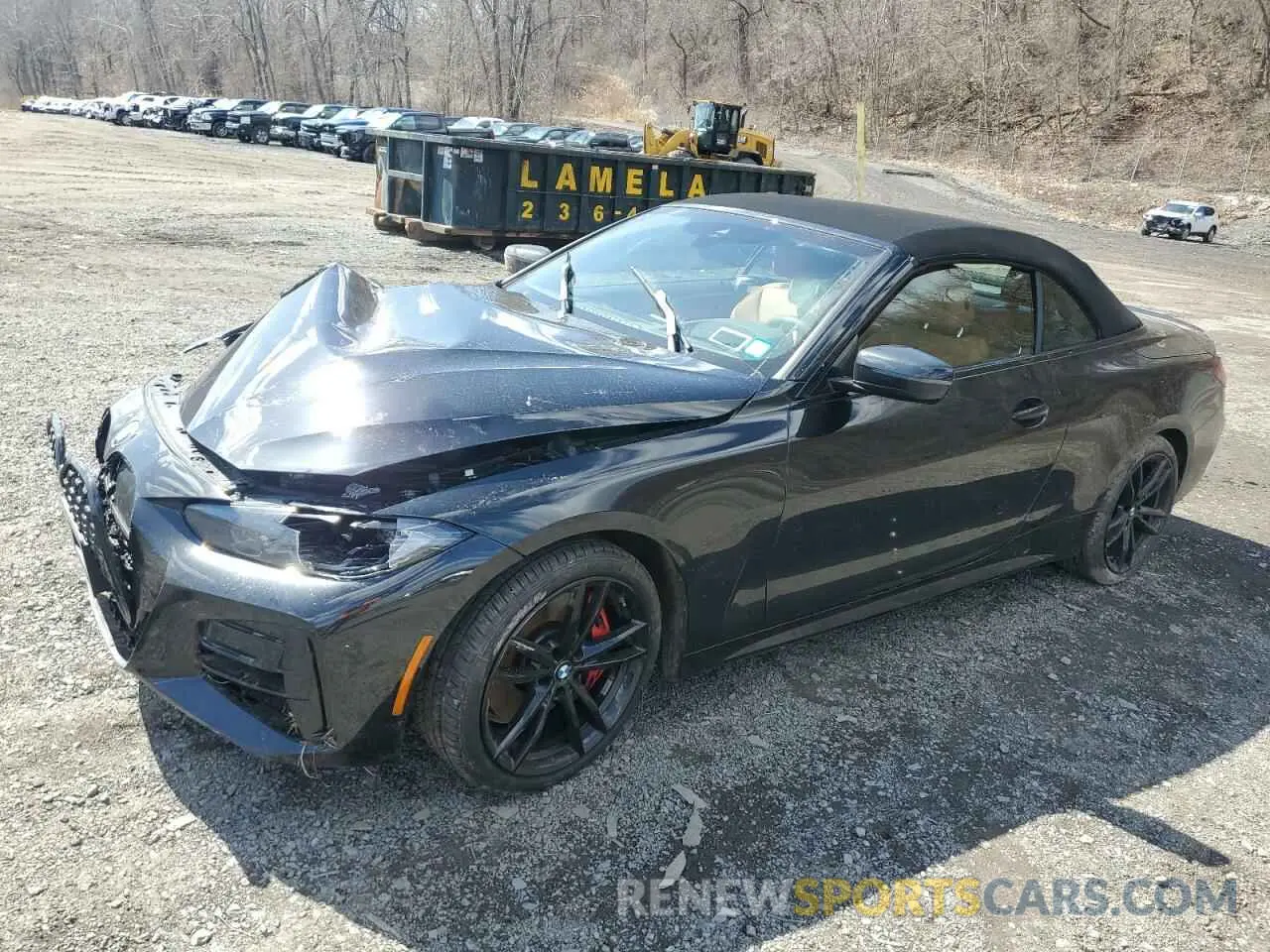 1 Photograph of a damaged car WBA63AT02PCL96392 BMW M4 2023