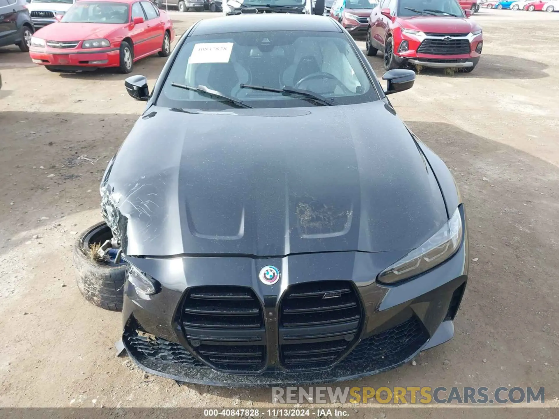 12 Photograph of a damaged car WBS33AZ00PCM38130 BMW M4 2023
