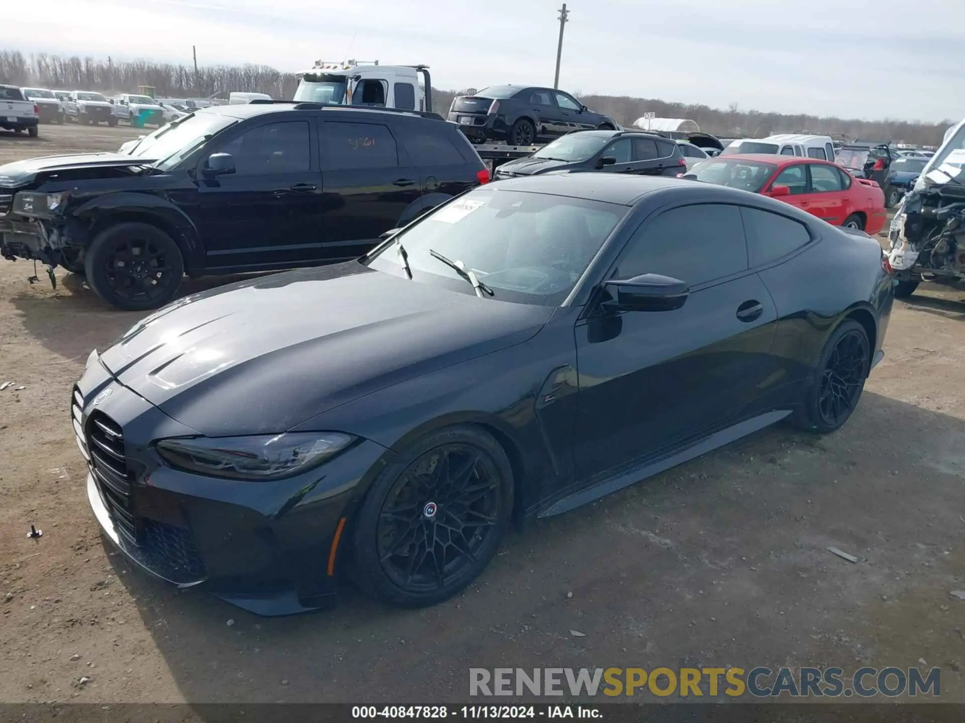 2 Photograph of a damaged car WBS33AZ00PCM38130 BMW M4 2023