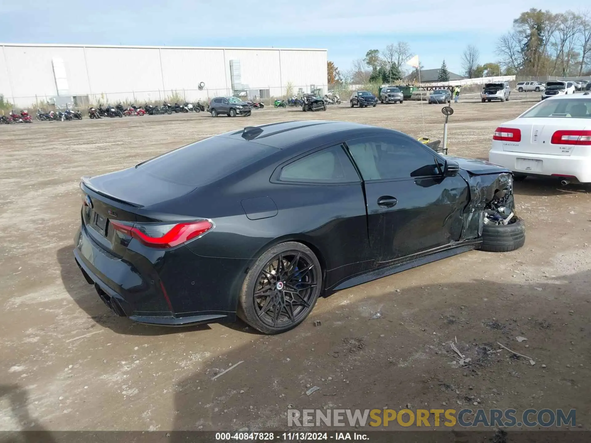 4 Photograph of a damaged car WBS33AZ00PCM38130 BMW M4 2023