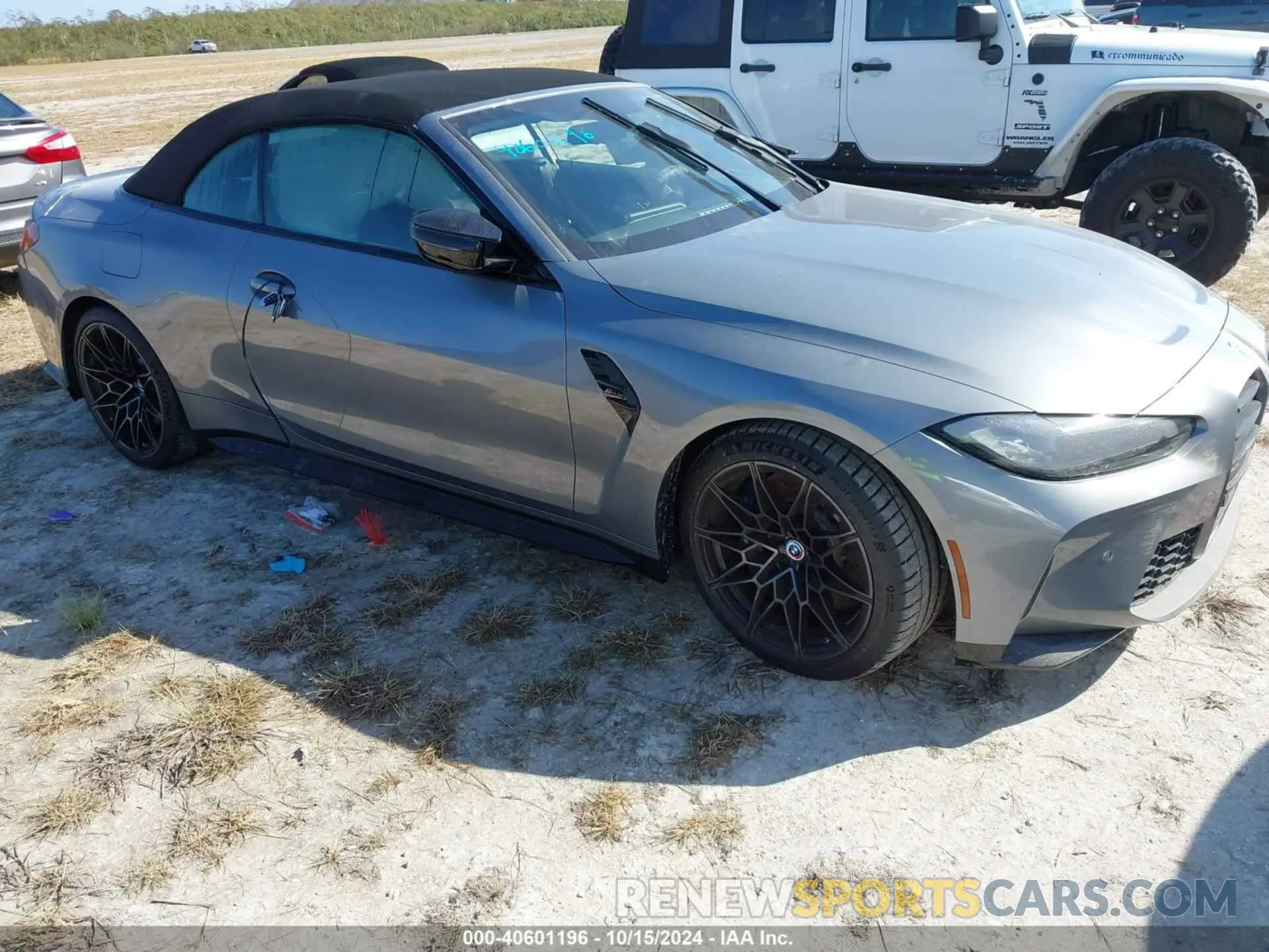 1 Photograph of a damaged car WBS33BA00PCM38369 BMW M4 2023