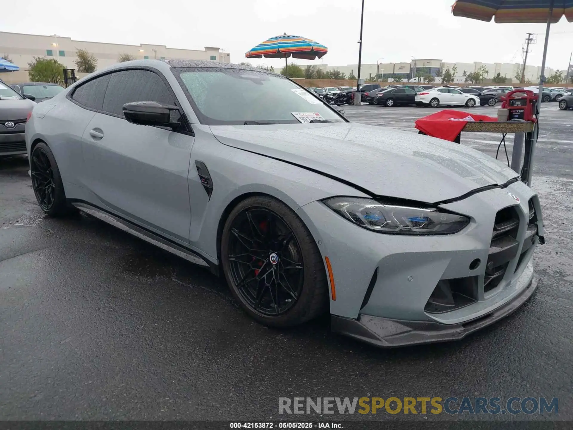 1 Photograph of a damaged car WBS43AZ00PCM16326 BMW M4 2023
