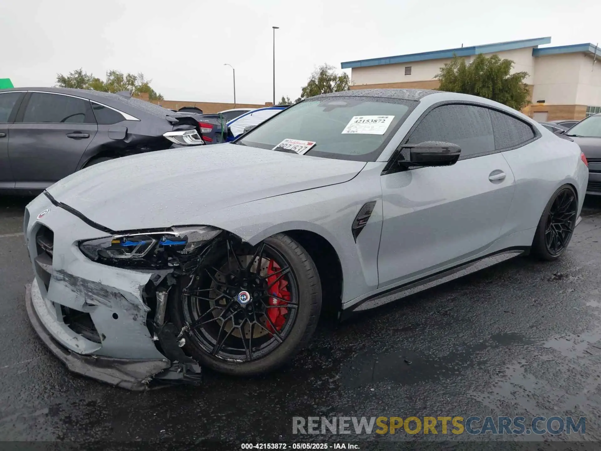 2 Photograph of a damaged car WBS43AZ00PCM16326 BMW M4 2023