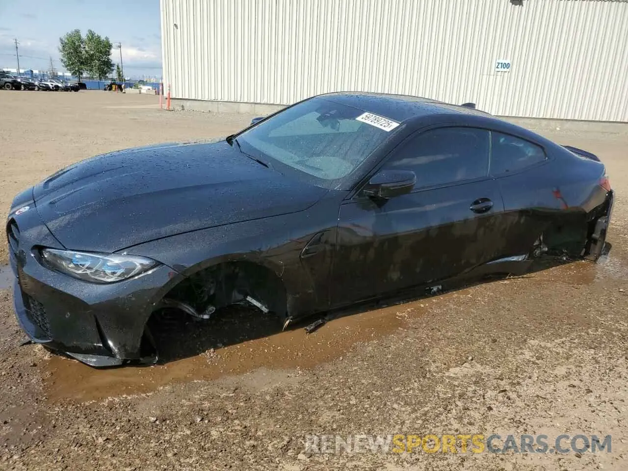 1 Photograph of a damaged car WBS43AZ01PCN00655 BMW M4 2023