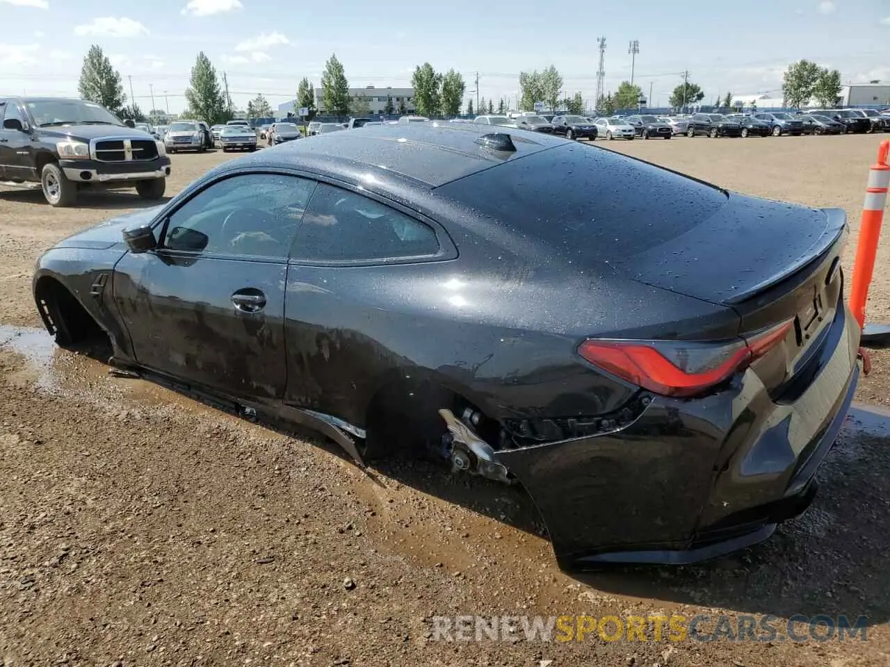 2 Photograph of a damaged car WBS43AZ01PCN00655 BMW M4 2023