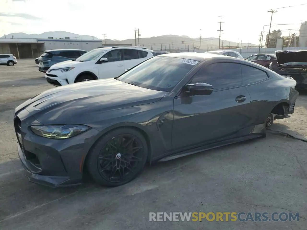 1 Photograph of a damaged car WBS43AZ02PCL21167 BMW M4 2023