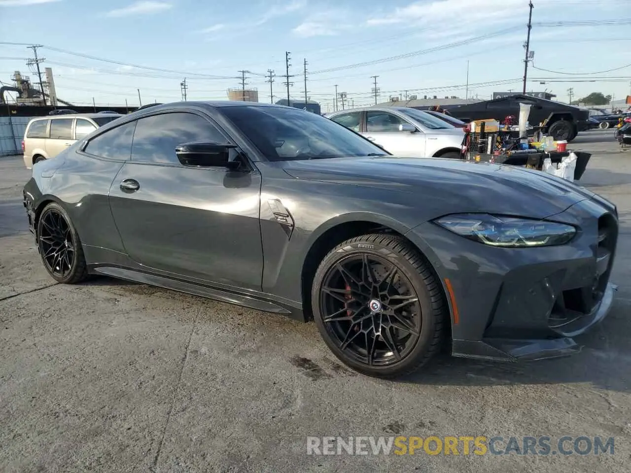4 Photograph of a damaged car WBS43AZ02PCL21167 BMW M4 2023