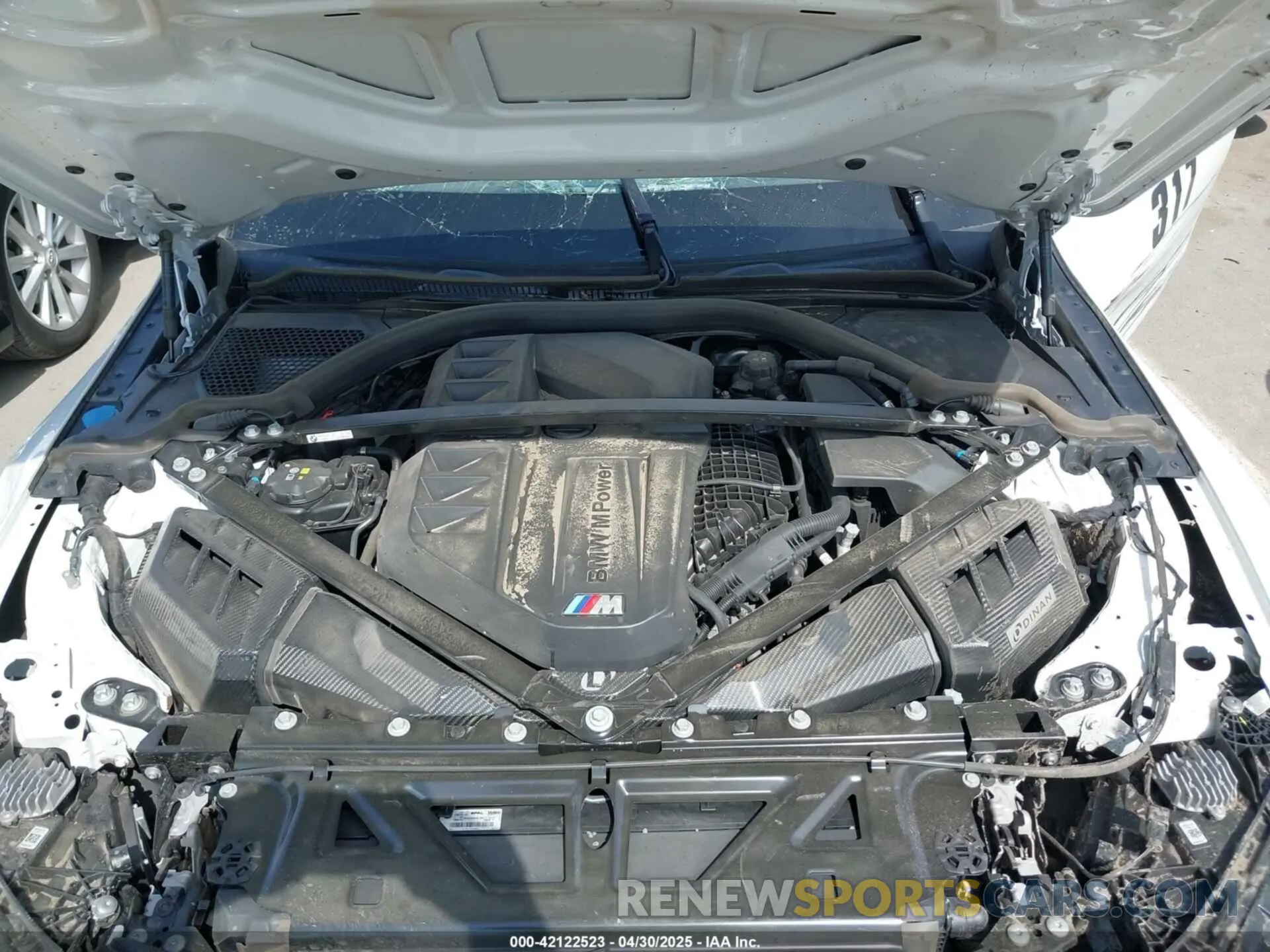 10 Photograph of a damaged car WBS43AZ03PCM82921 BMW M4 2023