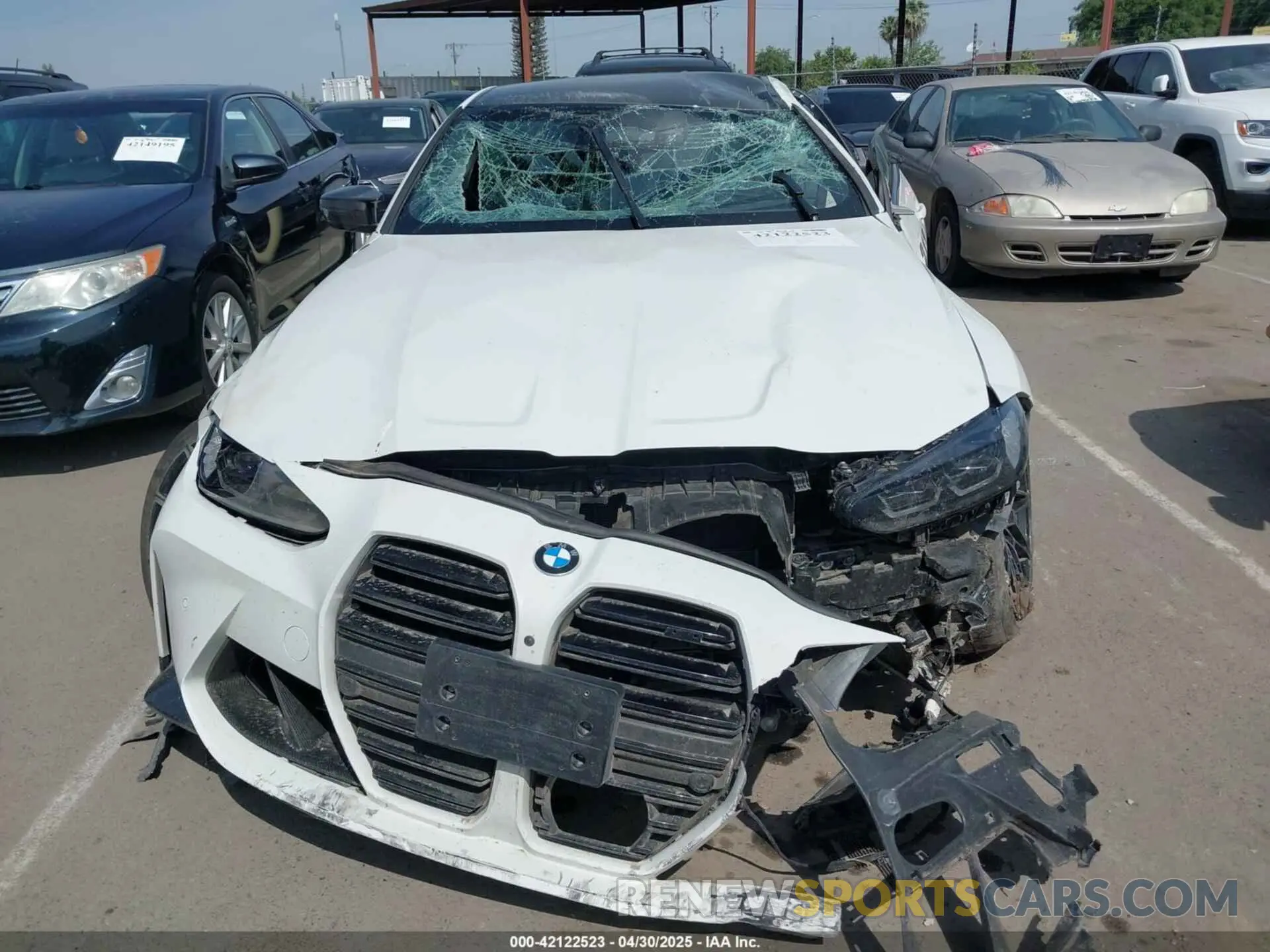 13 Photograph of a damaged car WBS43AZ03PCM82921 BMW M4 2023