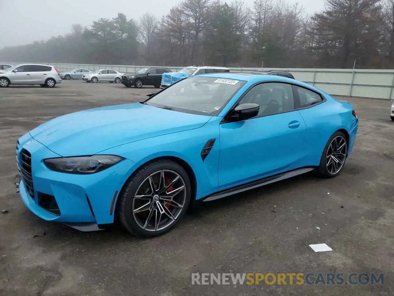 1 Photograph of a damaged car WBS43AZ04PCM30889 BMW M4 2023