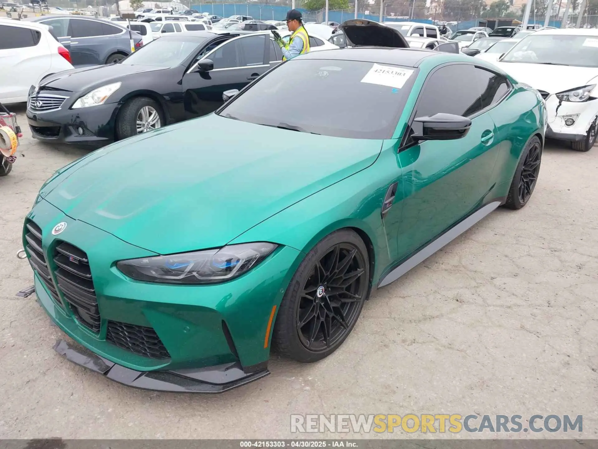 2 Photograph of a damaged car WBS43AZ05PCL26010 BMW M4 2023