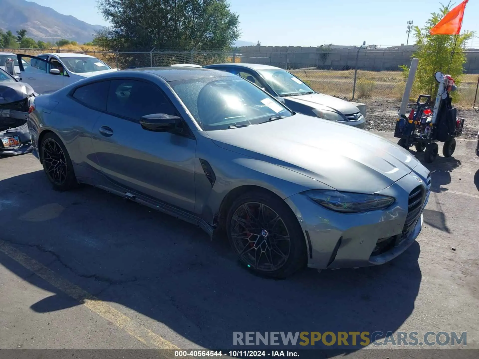 1 Photograph of a damaged car WBS43AZ05PCM25989 BMW M4 2023