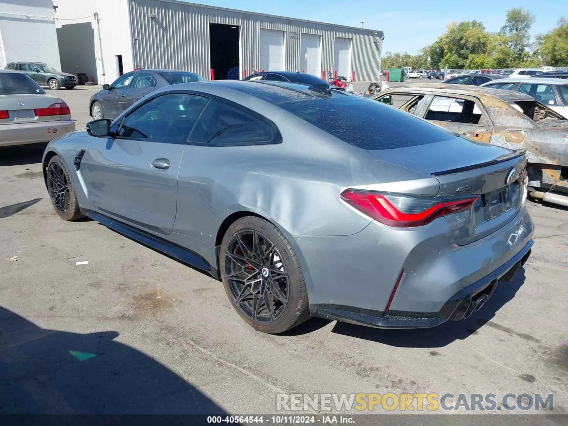 3 Photograph of a damaged car WBS43AZ05PCM25989 BMW M4 2023