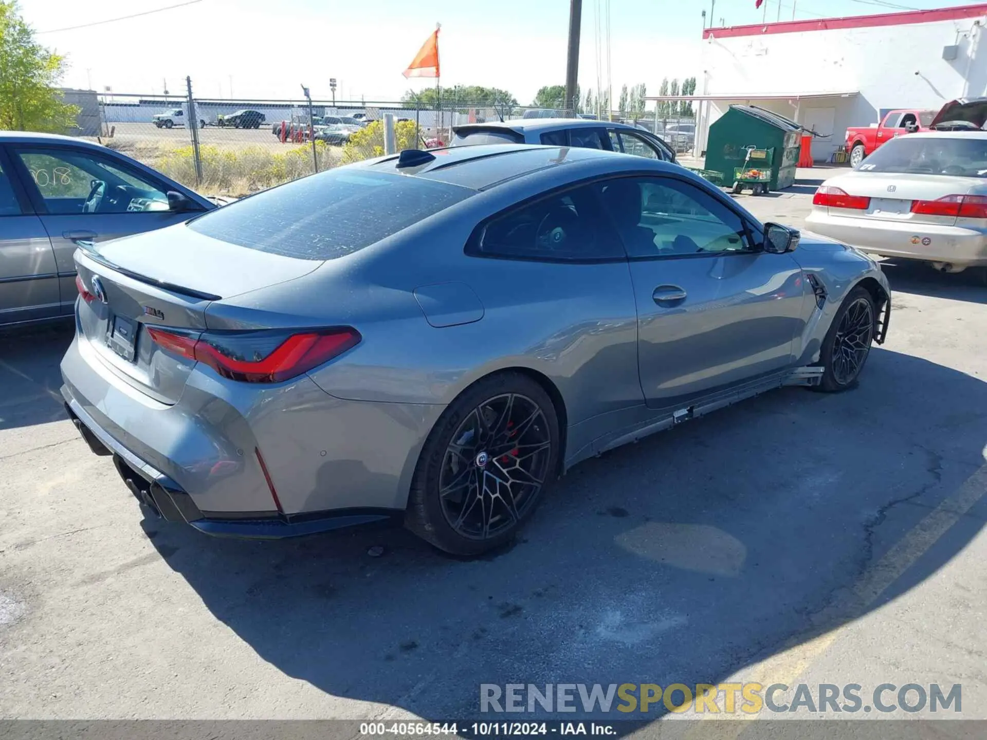 4 Photograph of a damaged car WBS43AZ05PCM25989 BMW M4 2023