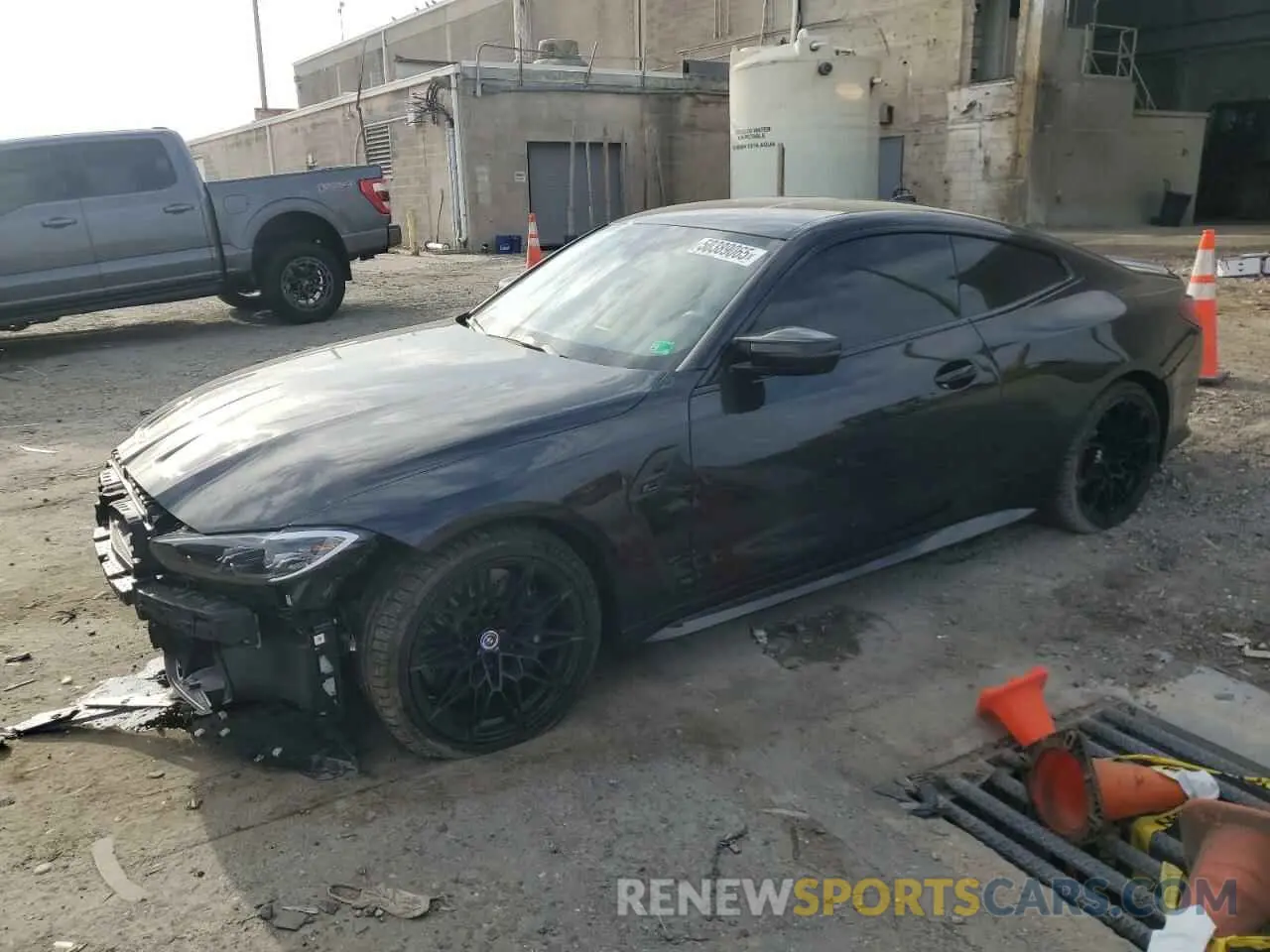 1 Photograph of a damaged car WBS43AZ05PCM59611 BMW M4 2023