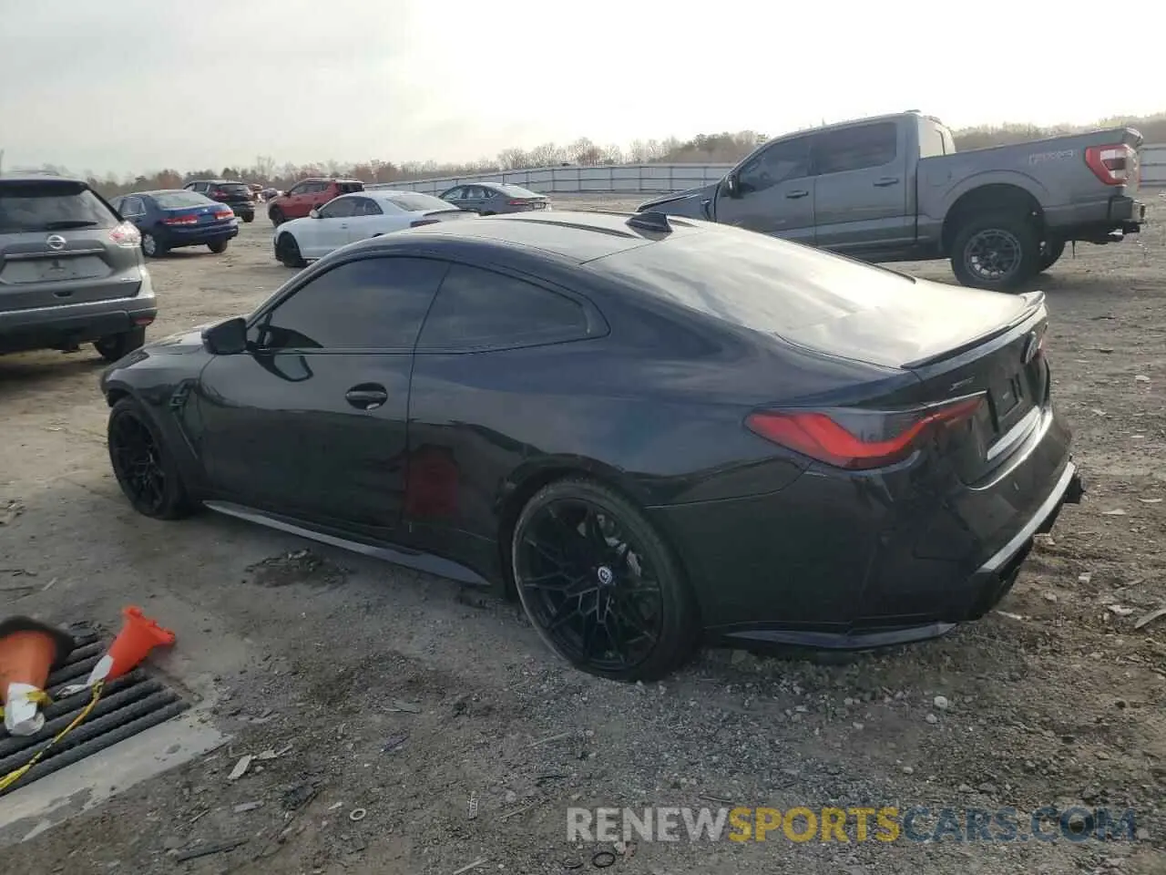 2 Photograph of a damaged car WBS43AZ05PCM59611 BMW M4 2023