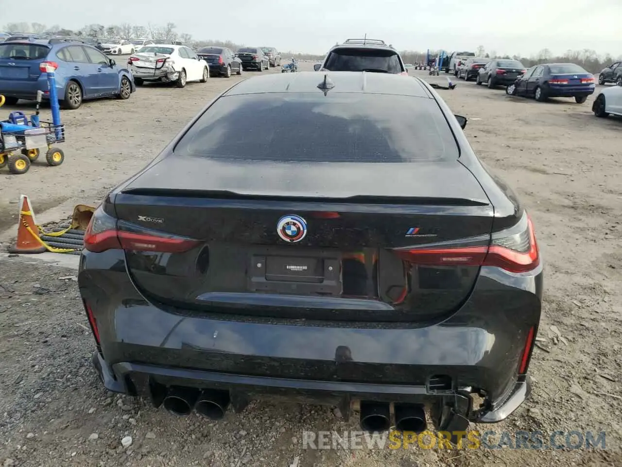 6 Photograph of a damaged car WBS43AZ05PCM59611 BMW M4 2023
