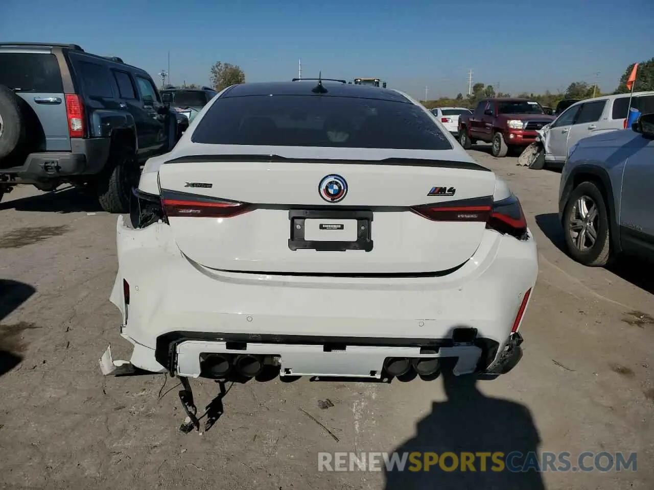 6 Photograph of a damaged car WBS43AZ07PCM54670 BMW M4 2023