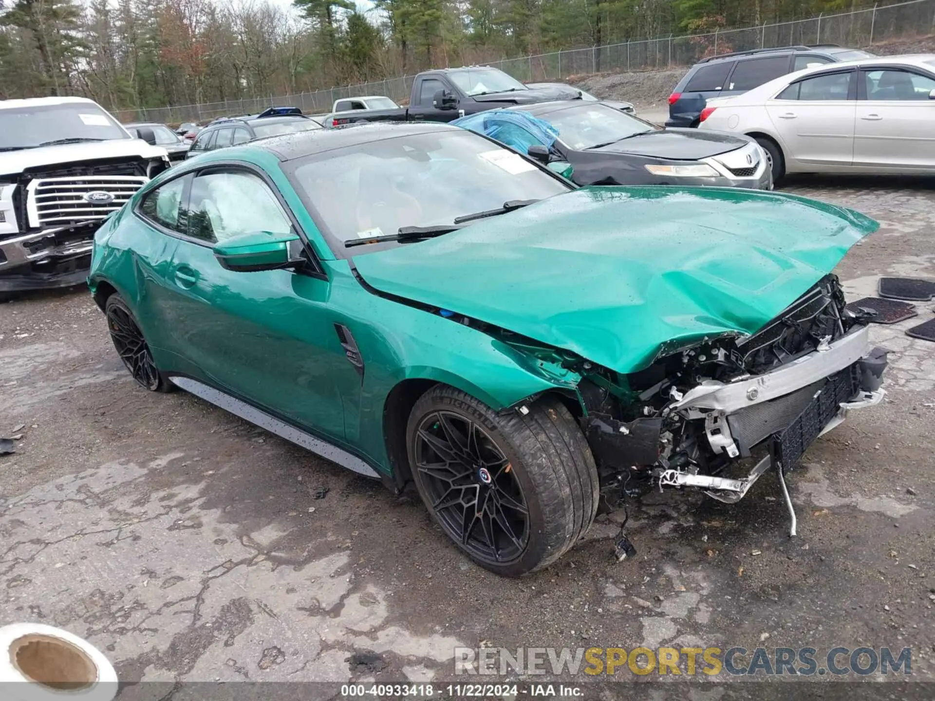 1 Photograph of a damaged car WBS53AZ06PCM96364 BMW M4 2023
