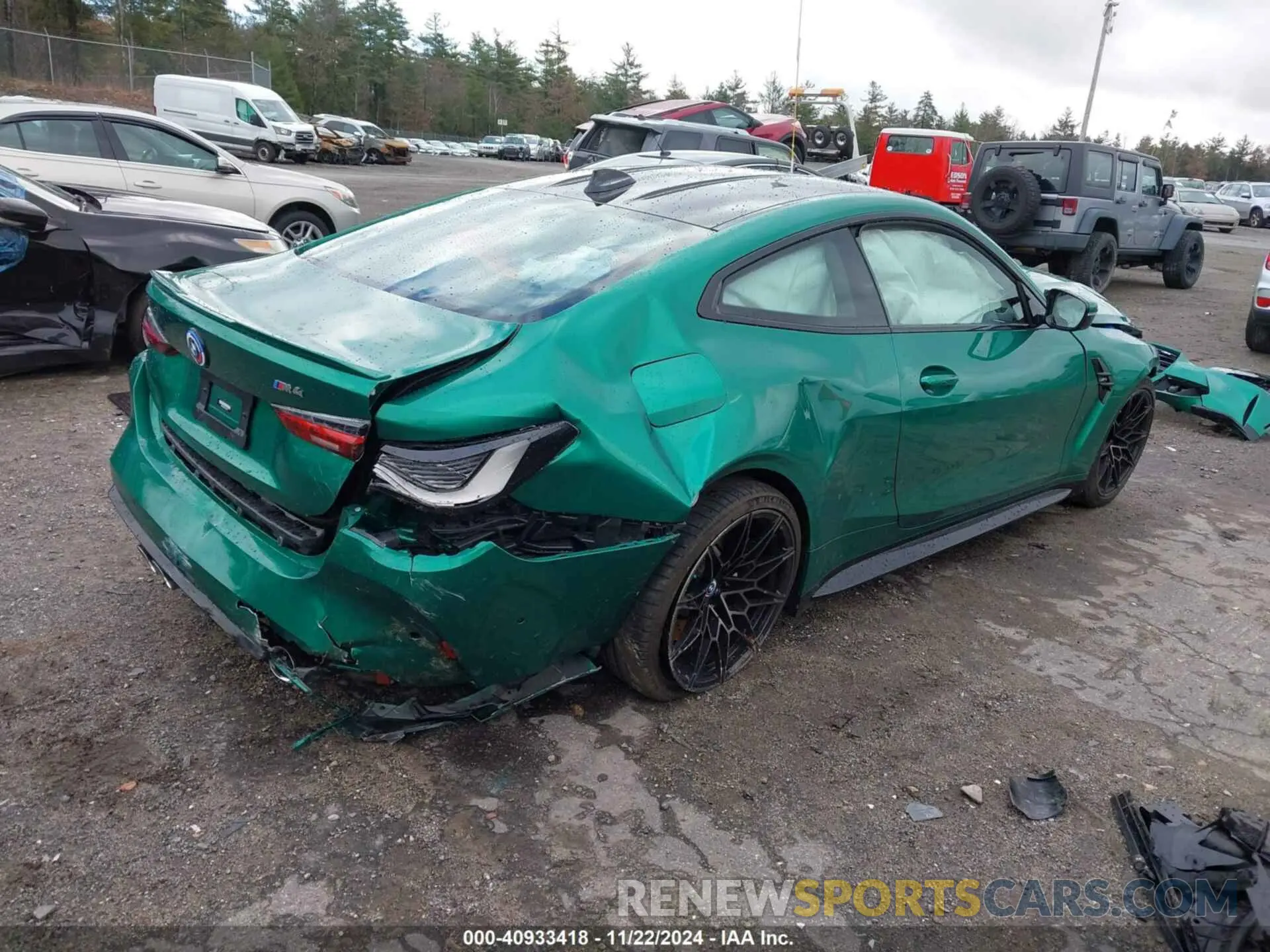 4 Photograph of a damaged car WBS53AZ06PCM96364 BMW M4 2023
