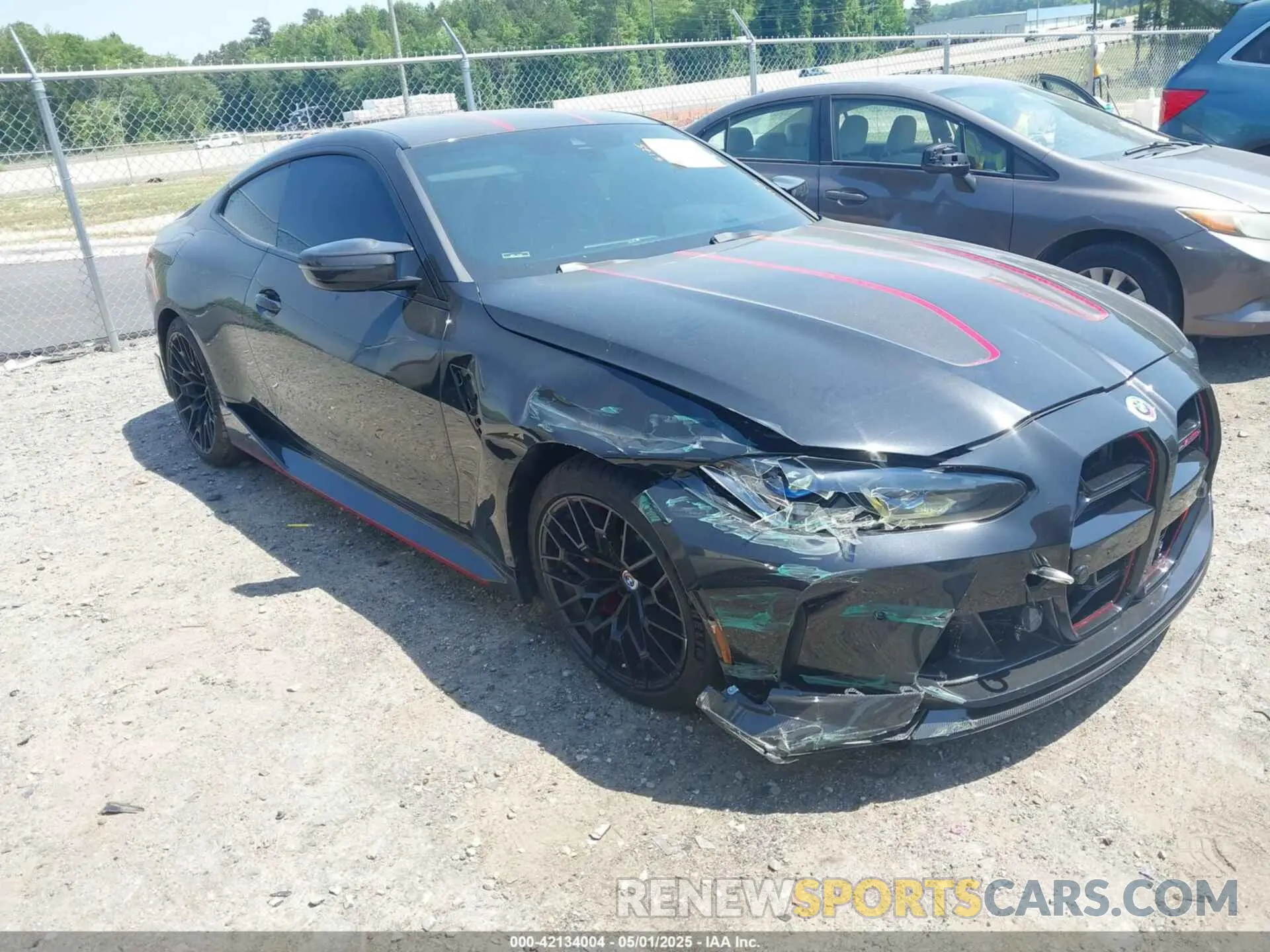 1 Photograph of a damaged car WBS63AZ04PCL58455 BMW M4 2023
