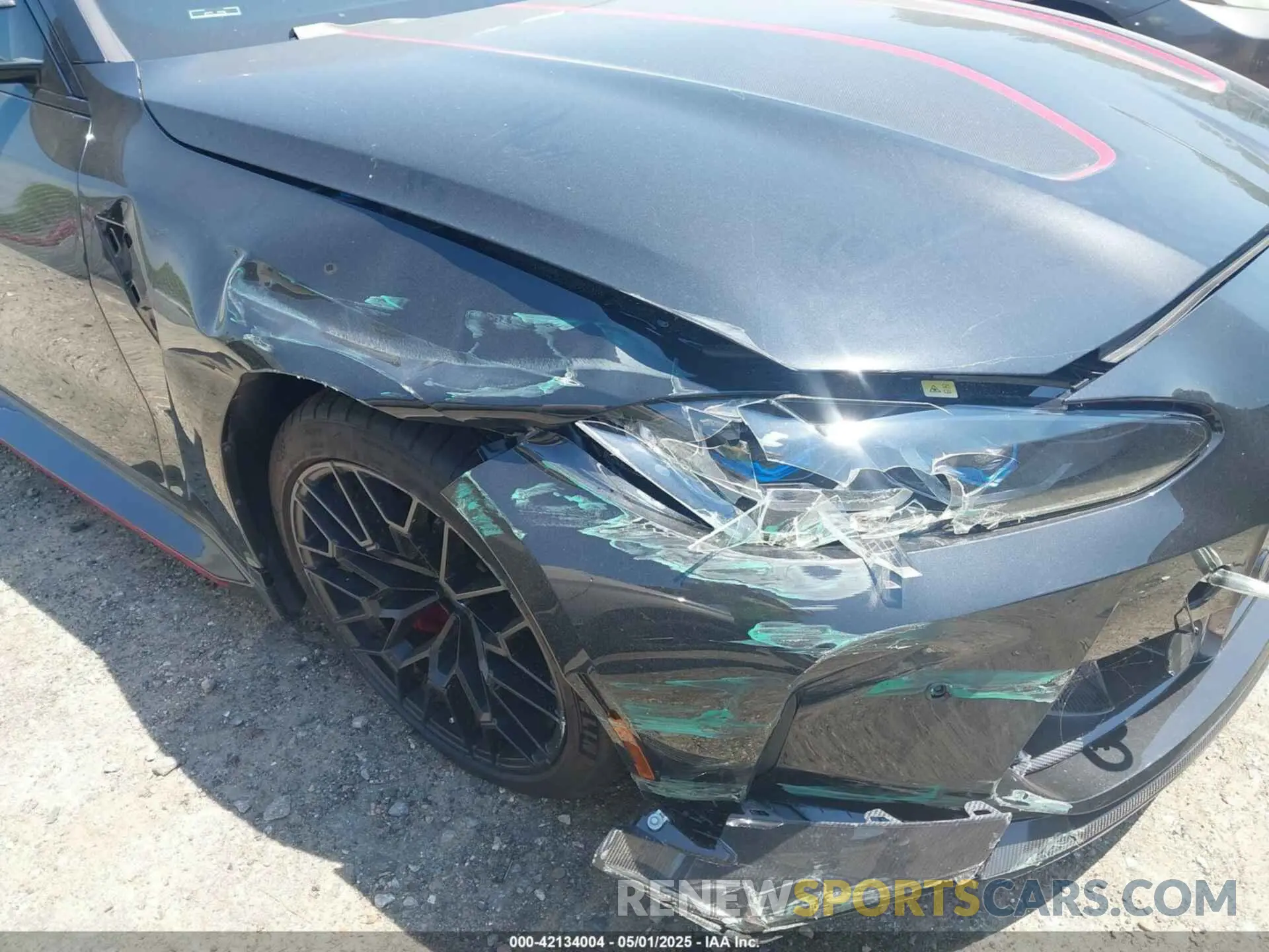 6 Photograph of a damaged car WBS63AZ04PCL58455 BMW M4 2023