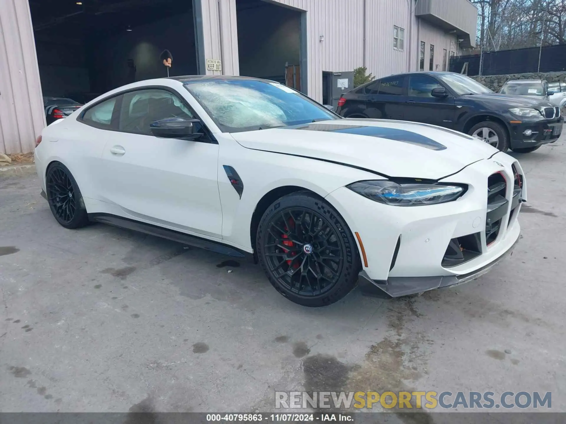 1 Photograph of a damaged car WBS63AZ09PCL18341 BMW M4 2023
