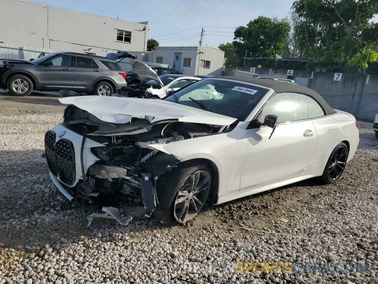 1 Photograph of a damaged car WBA53AT01RCN16715 BMW M4 2024