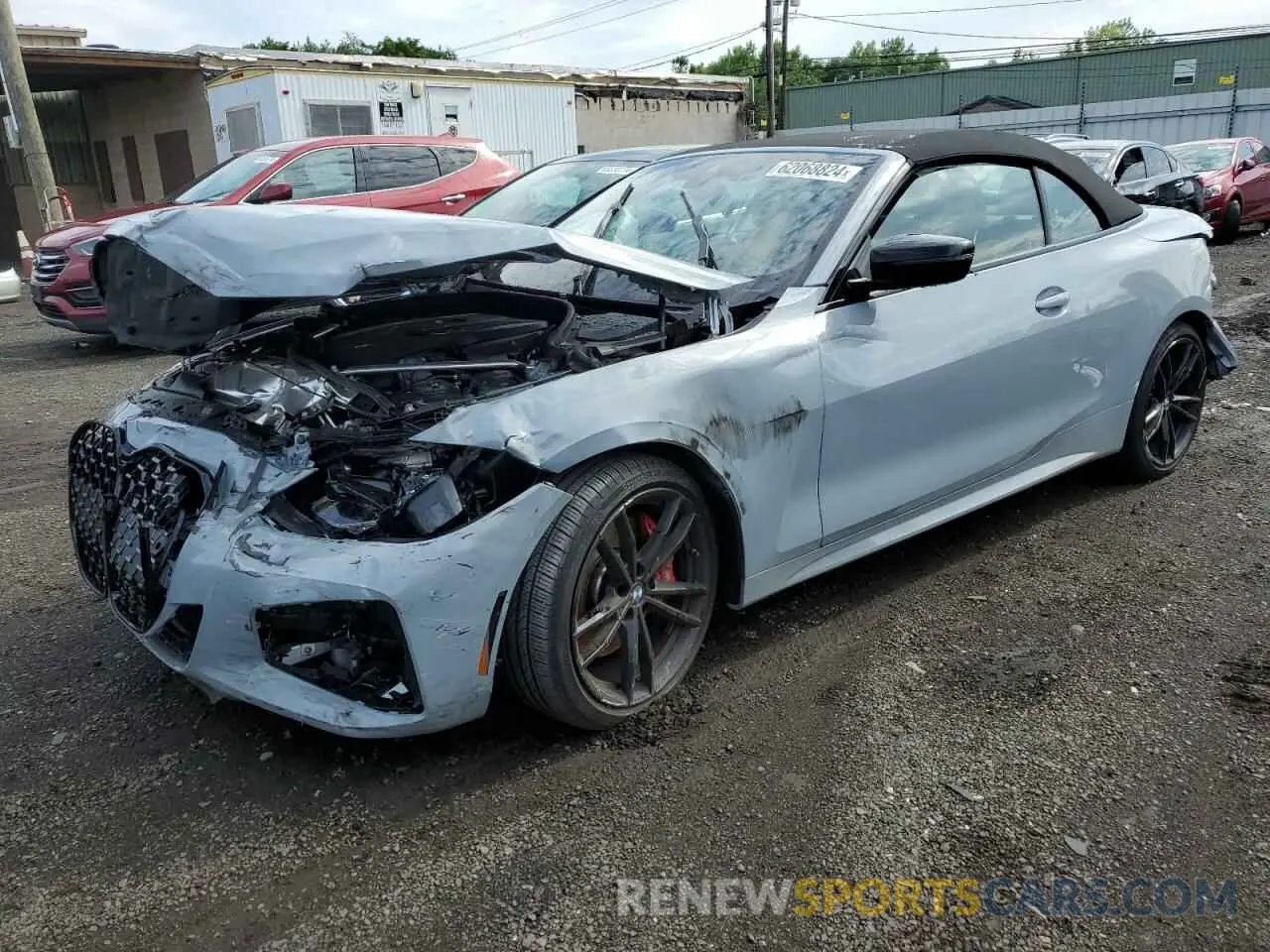1 Photograph of a damaged car WBA63AT06RCP05994 BMW M4 2024
