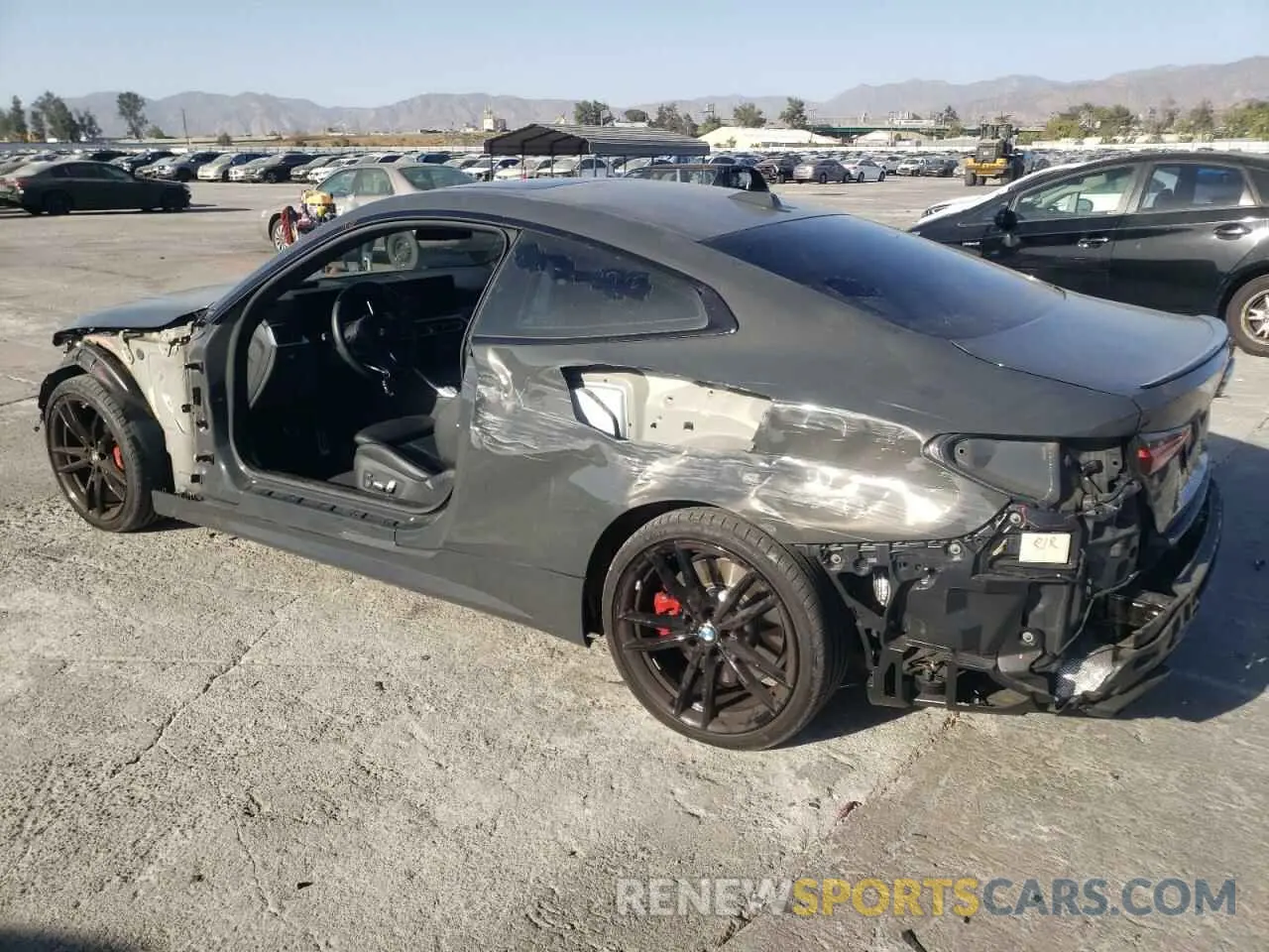 2 Photograph of a damaged car WBA83AP01RCP30000 BMW M4 2024