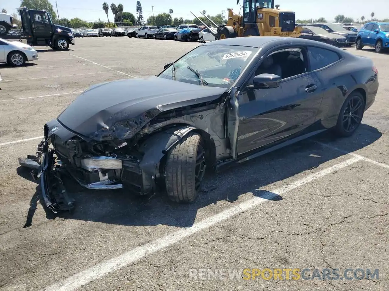 1 Photograph of a damaged car WBA83AP01RCP68732 BMW M4 2024
