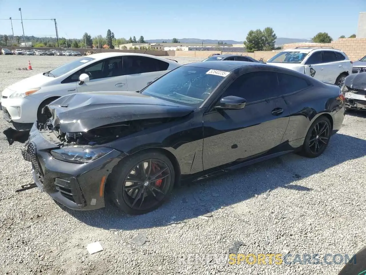 1 Photograph of a damaged car WBA83AP02RCN76056 BMW M4 2024